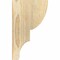 Ekena Millwork Ridgewood Rough Sawn Corbel, Douglas Fir, 6"W x 6"D x 10"H COR06X06X10RID00RDF - alternate 2